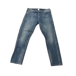 True Religion Women LIV Med Wash Low Rise Button‎ Fly Relaxed Skinny Jeans 31x28